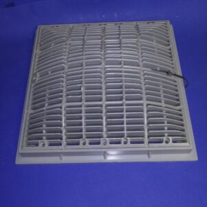 waterway main drain 12"x12" 640-4727V. Gray VGB grate for pool floor drains,new condition out of box.