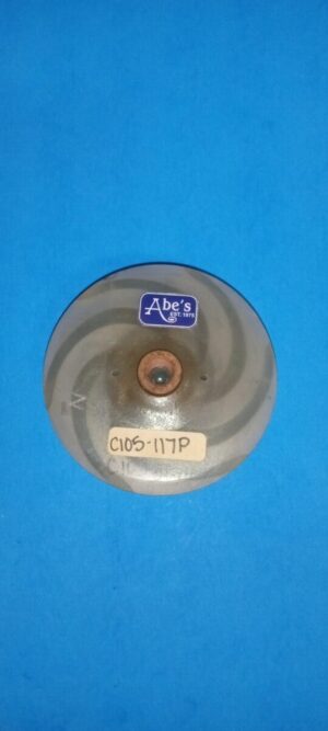 C105 117P BOTTOM rotated | Pentair C105-117P Impeller 3/4 HP