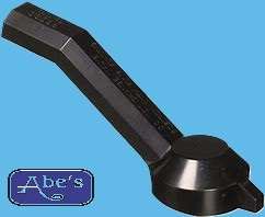 Replacement handle for Pentair Hi-Flow pool and spa valves.