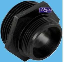 The Waterway 417-4161 ClearWater Filter PVC Union Tailpiece is durable and features a male buttress thread (MBT) on one end and a male pipe thread (MPT) on the other. Ideal for Waterway ClearWater filters.