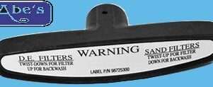 Replace your pool or spa valve handle with the Pentair 51011800 plastic handle. Smooth operation and reliable performance.