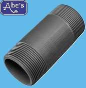 Lasco 225-060 - 2-1/2" x 6" Schedule 80 PVC Nipple: Durable, high-quality PVC fitting for plumbing applications.