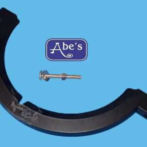 The Waterco 15B0088 Baker Hydro HRV Pool Filter Clamp Half, a discontinued and hard-to-find part, perfect for maintaining your pool filter system.