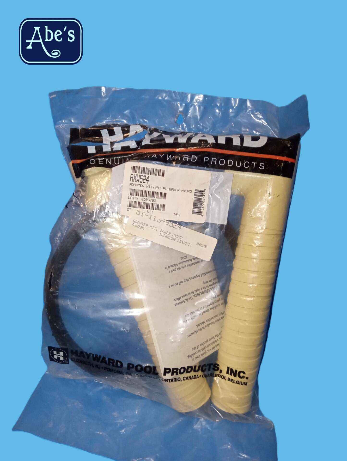 Hayward AXW524 Adapter Kit | Skimmer Adapter Plate Hayward Adapter Kit for Skimmer Vacuum Plate